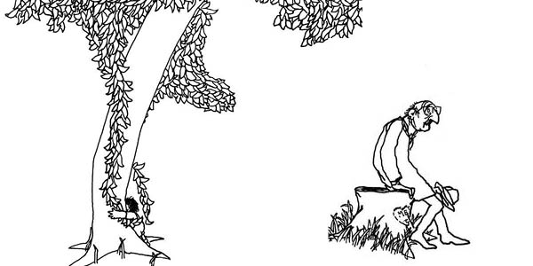 shel silverstein drawings the giving tree