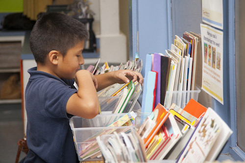 Student looking for a book