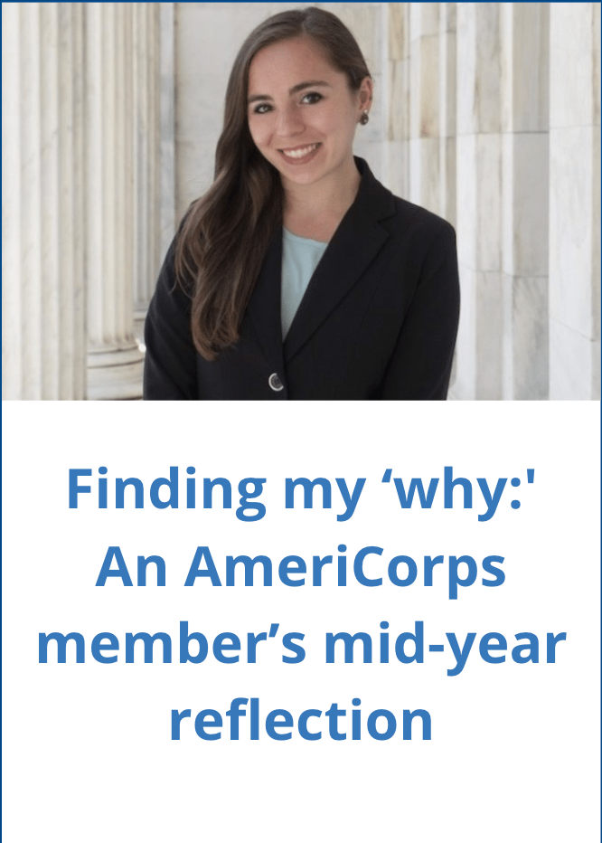 americorps member reflection