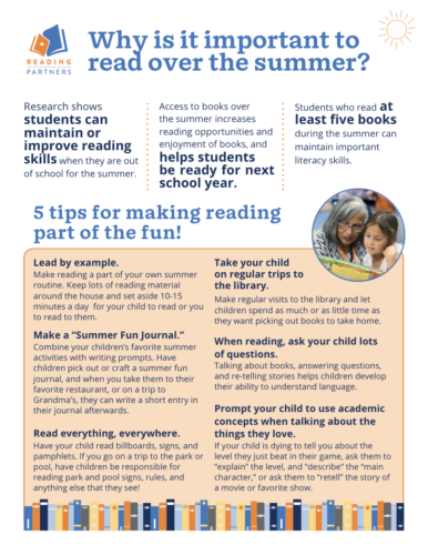 why is it important to read over the summer?