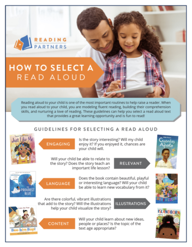 how to select a read-aloud book